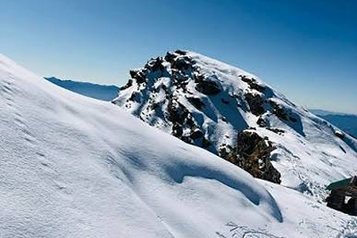 Tungnath temple at sunrise