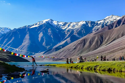Hampta Pass trek landscape