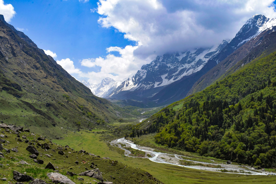 Malana village view