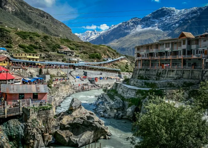 Yamunotri Temple in the Himalayas
